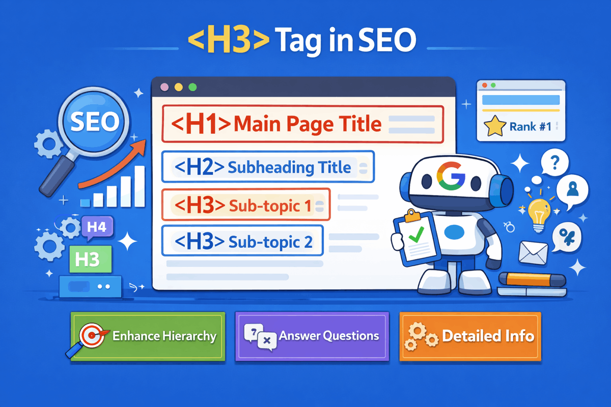 تگ‌ h3 در HTML چیست؟